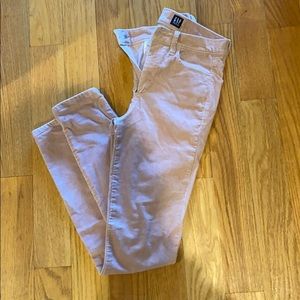 Women’s gap pants worn once. Dusty rose pink.